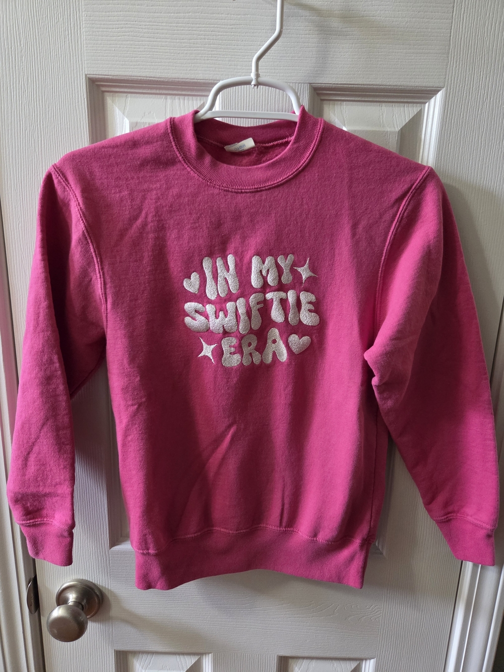 Kids Pink 'In My Swiftie Era' Sweatshirt